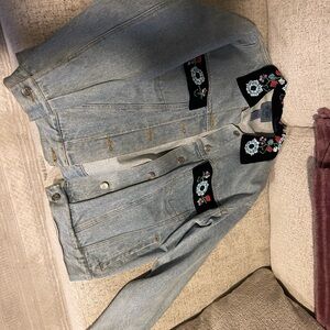 Embroidered Denim Jacket